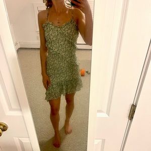 Eastwick Floral Print Tie Shoulder Dress